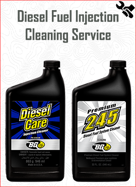 BG Diesel Fuel Injection Cleaning Service