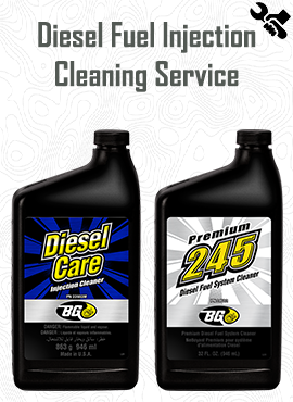 BG Diesel Fuel Injection Cleaning Service